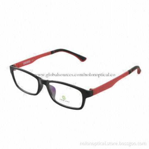 Super Light Fashionable Colorful TR90 Eyeglasses Frame for Unisex, Demo Lens Material